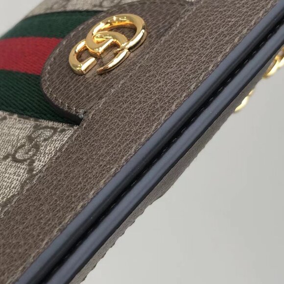 Gucci Bags Gucci Brown Ophidia Gg Small Supreme Canvas Shoulder Bag